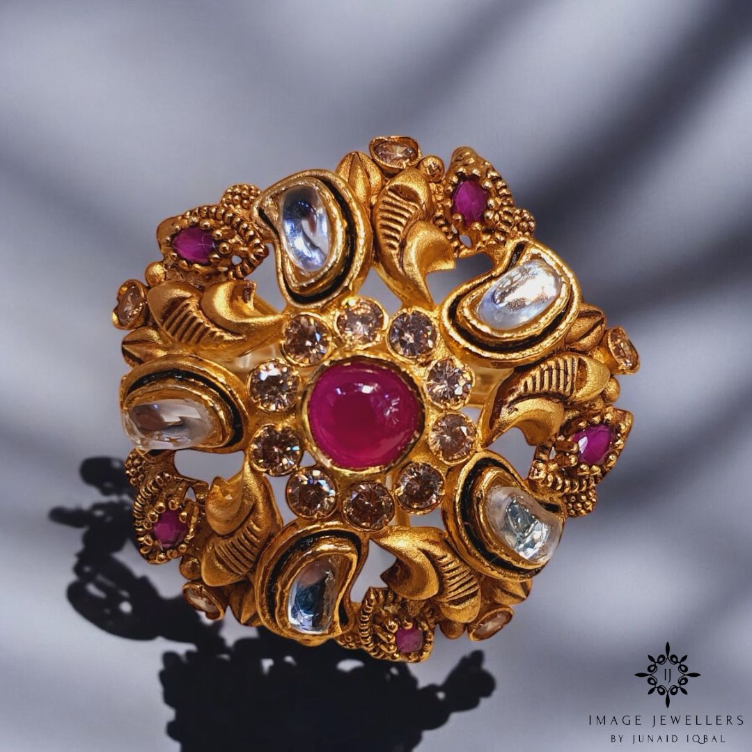 Lustrous Ruby Bliss