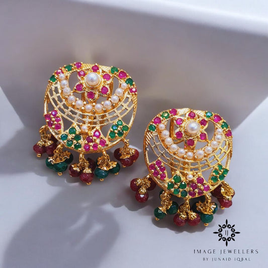 Golden Gem Charm