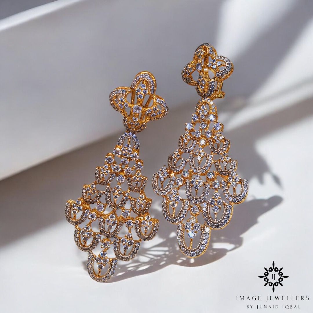 Kundan Luxe Jhumka