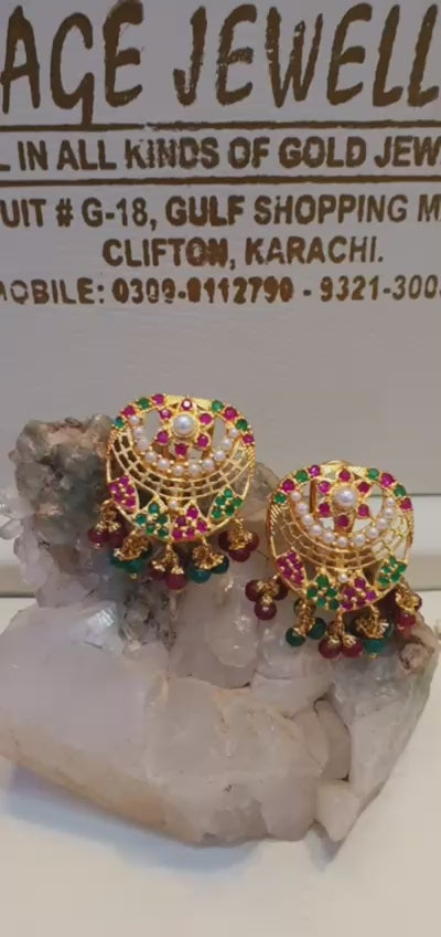 Golden Gem Charm